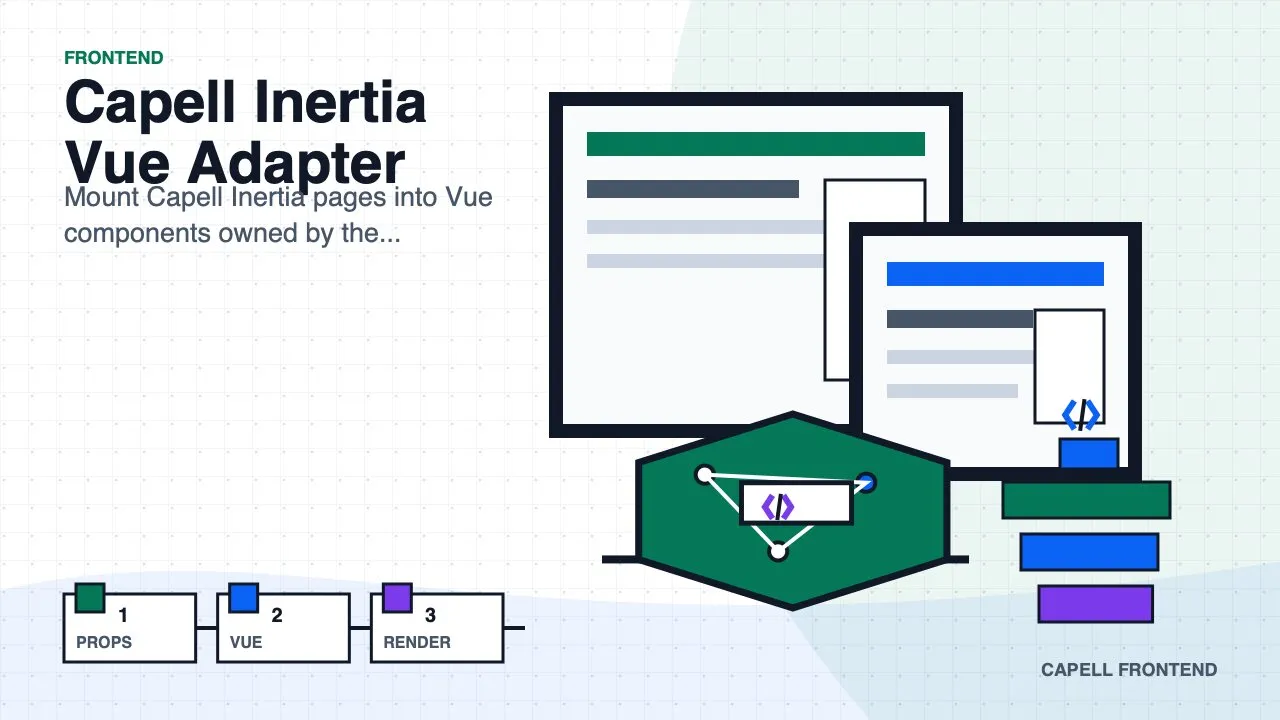 Capell Inertia Vue adapter beta marketplace artwork