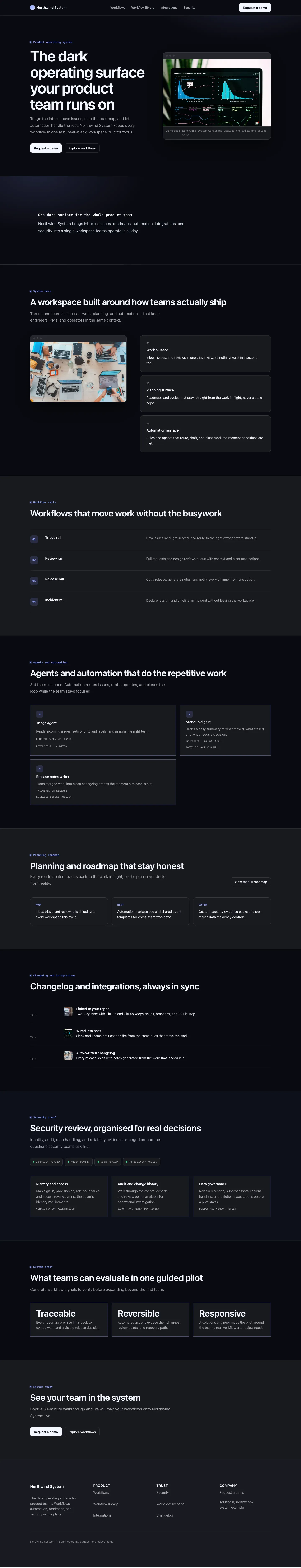 Platform Homepage