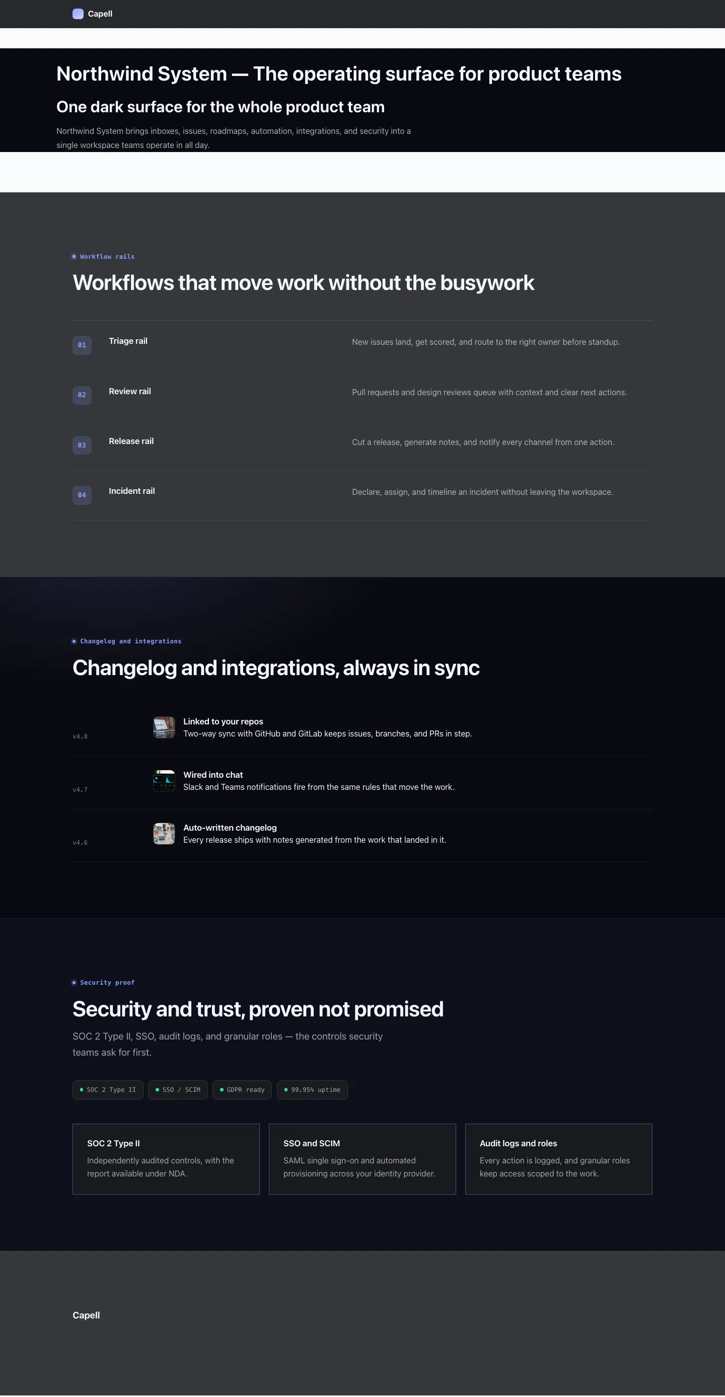 Platform Homepage