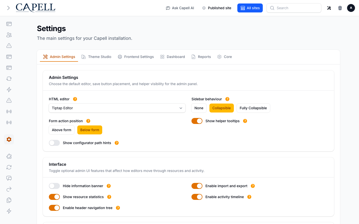 Verify the background check returns editing data only for signed-in admins.