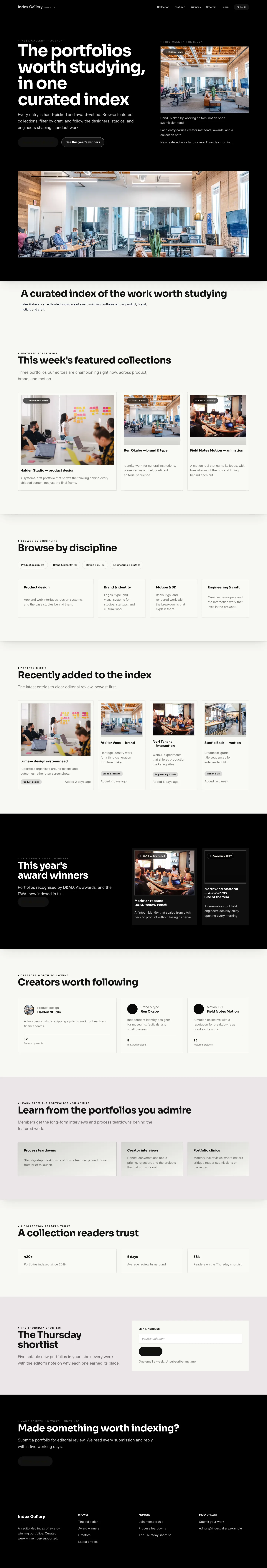 Agency Homepage