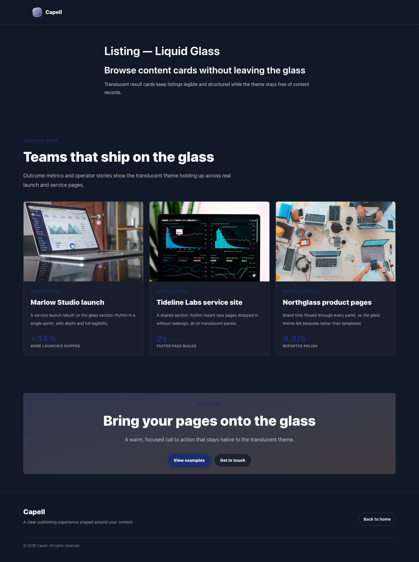 Liquid Glass Directory