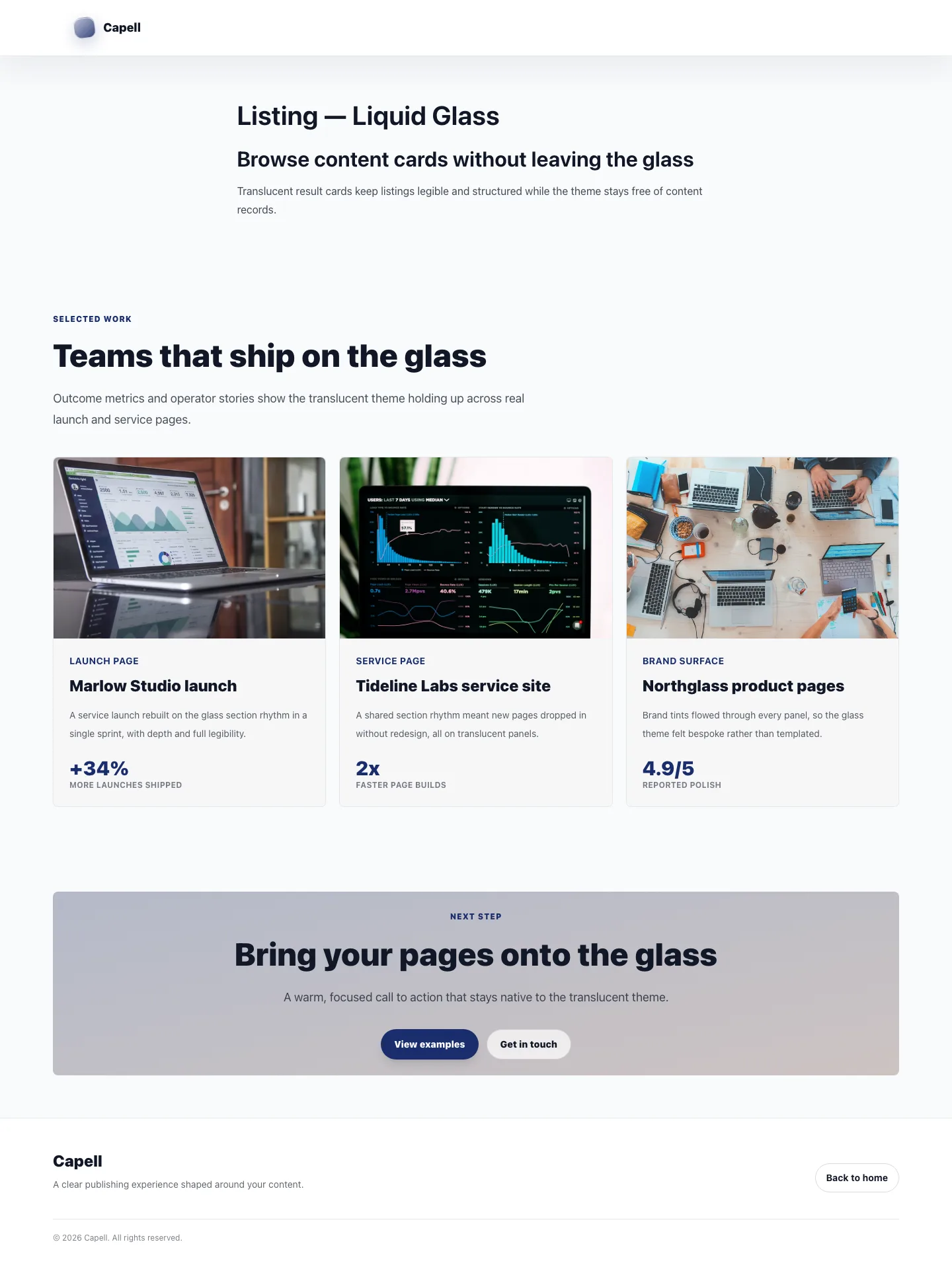 Liquid Glass Directory
